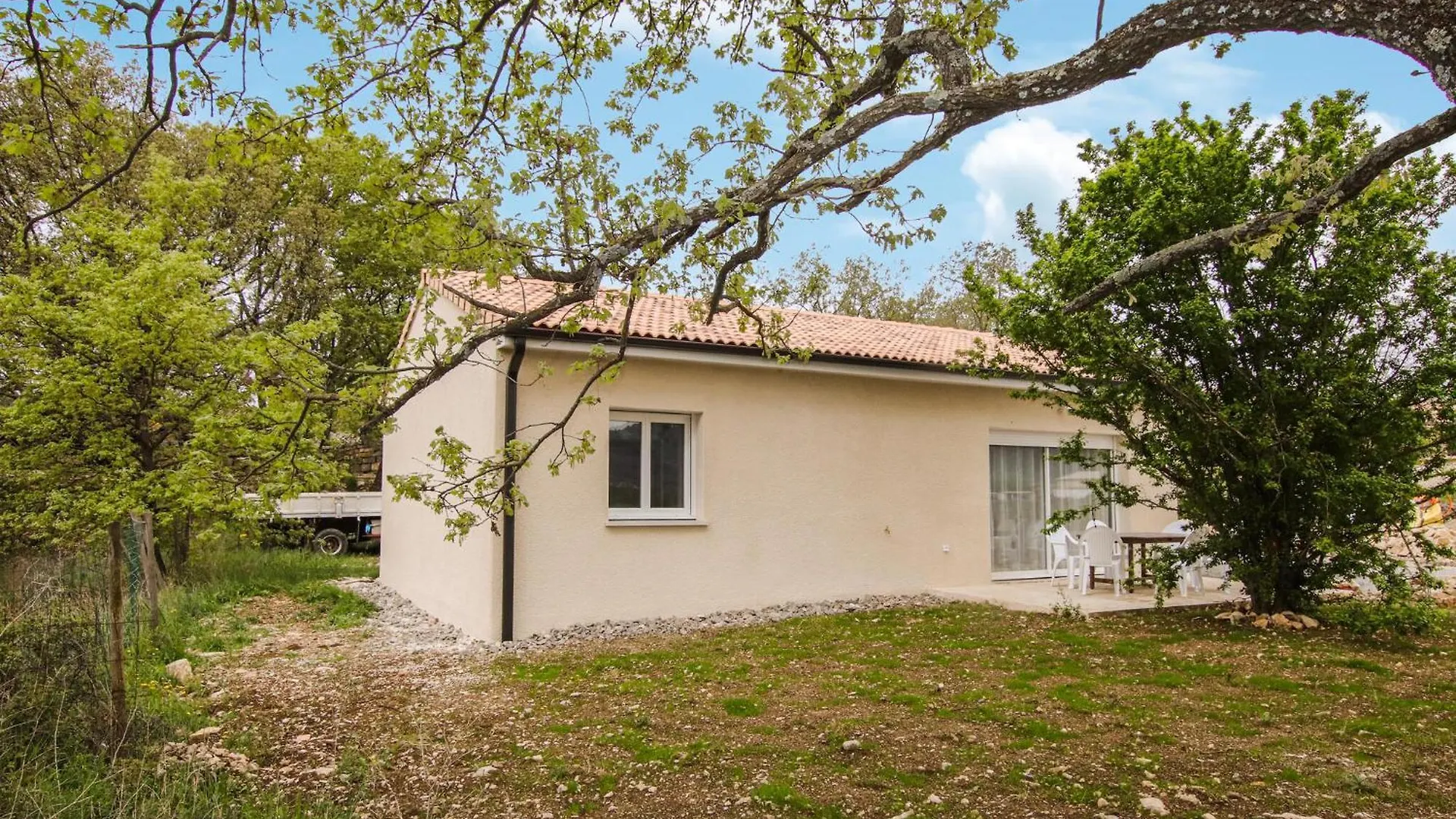 Pet Friendly Home In Lussas With Kitchen location
